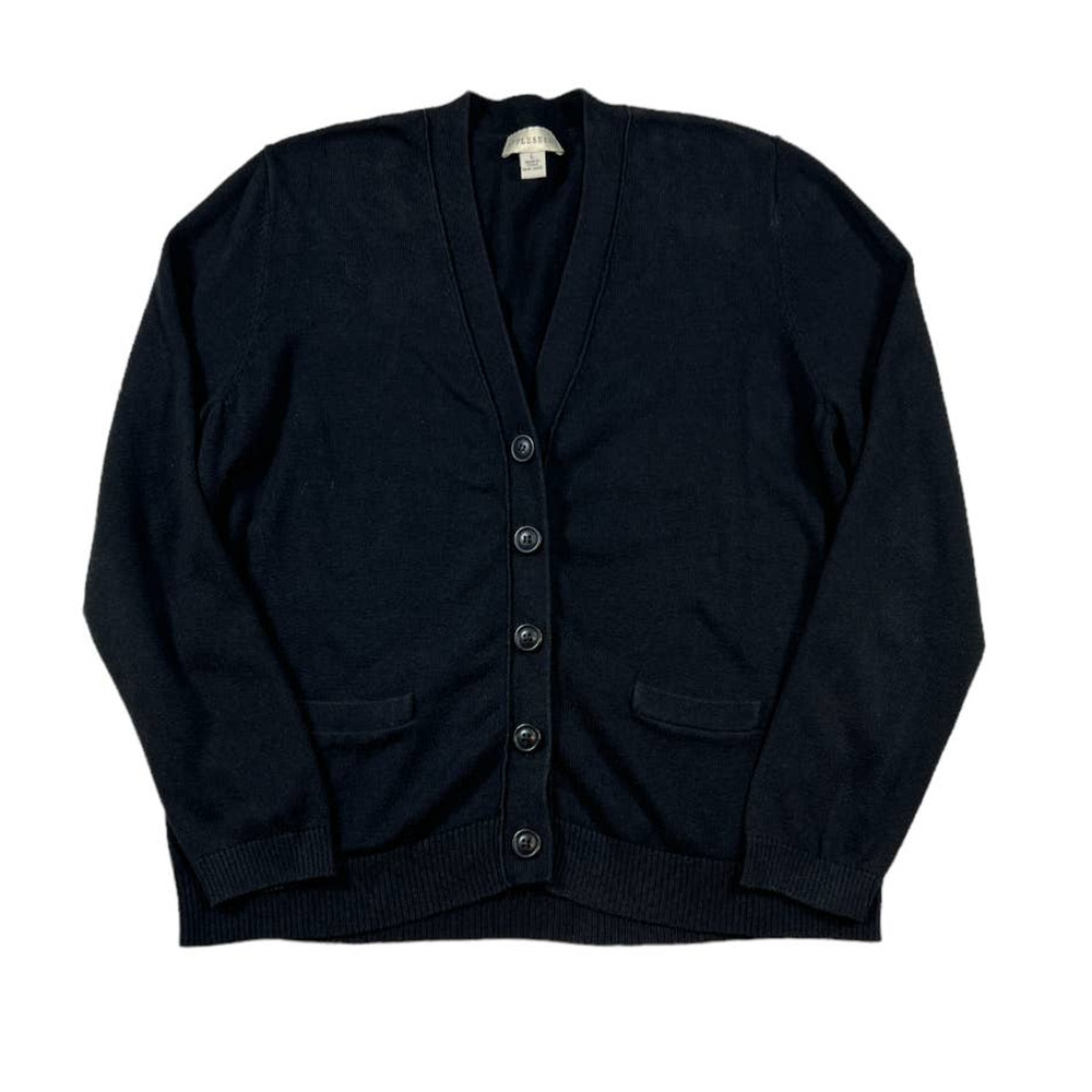 Appleseed’s Black Sweater Cardigan | Size L